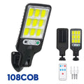 Lámpara Solar LED con Sensor de Movimiento IP65