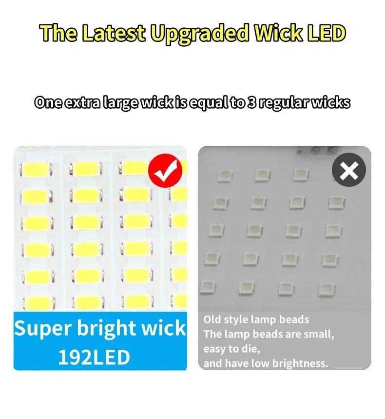 Lámpara Solar LED Exterior con Sensor y Control Remoto