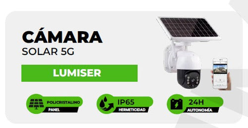 Cámara Solar 5G Lumiser