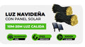 Luz Navideña con Panel Solar 10M-20M